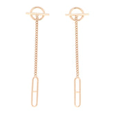 18K Rose Gold Echappee Earrings