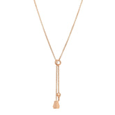 18K Rose Gold PM Kelly Clochette Necklace