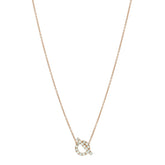 18K Rose Gold Green Sapphire Finesse Pendant Necklace