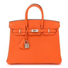 Togo Birkin 25 Orange Minium