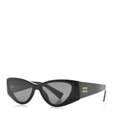 Acetate Cat Eye Sunglasses SMU 06Y Black Ardesia