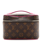 Monogram Macassar Nice Mini Fuchsia