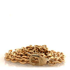 Metal Chain Strap Gold