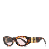 Acetate Oval Glimpse Sunglasses SMU11W Tortoise
