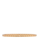 18K Yellow Gold Mini Coco Crush Bangle Bracelet L