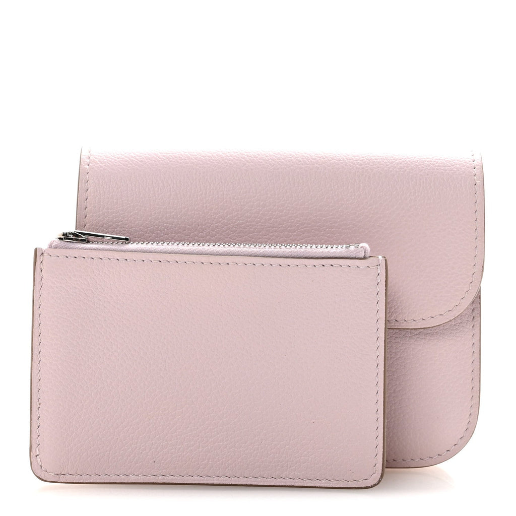 Evercolor Constance Slim Wallet Mauve Pale