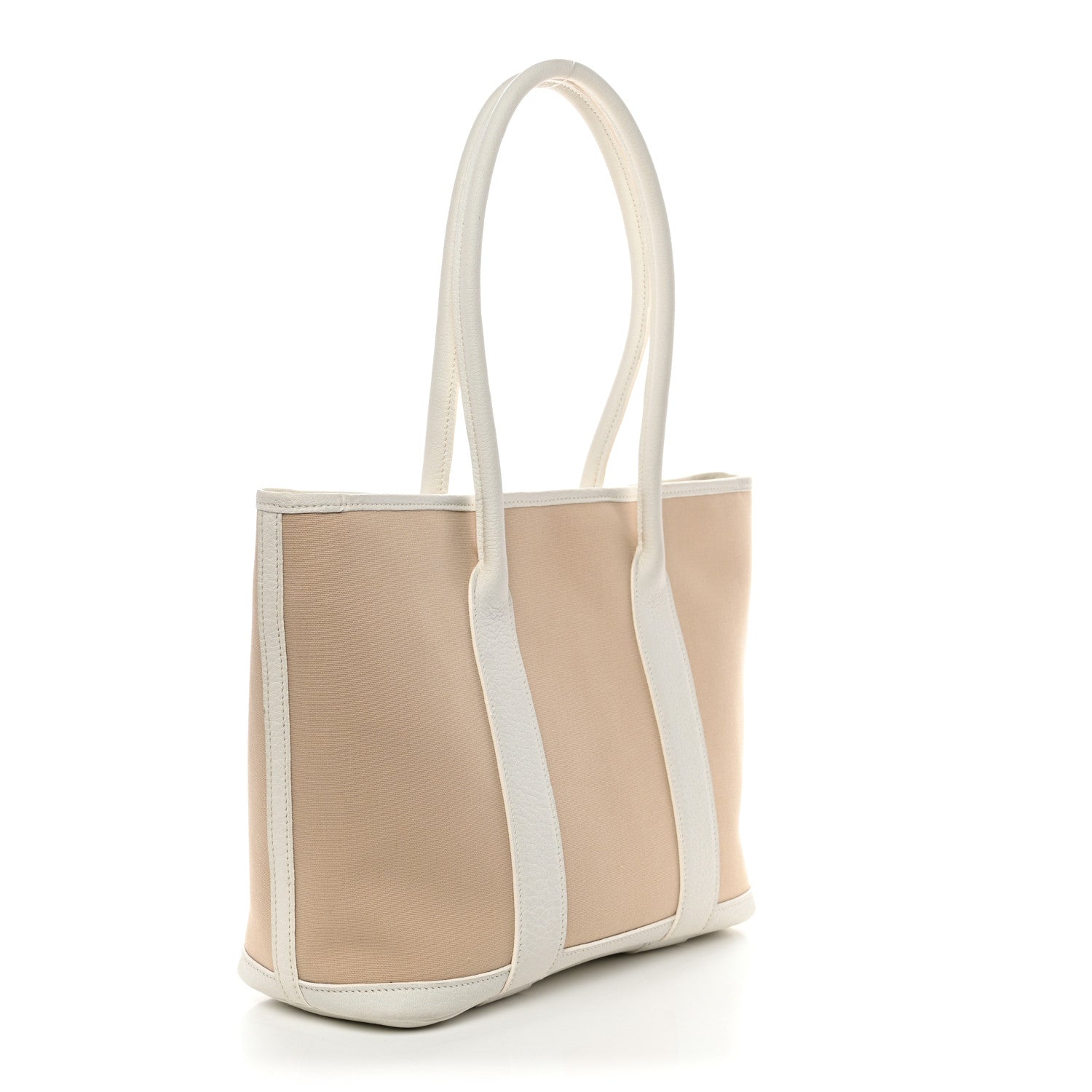 Buffle Skipper Toile Garden 30 TPM Zip Tote White