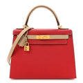 Epsom Horseshoe Kelly Sellier 28 Rouge Casaque Trench