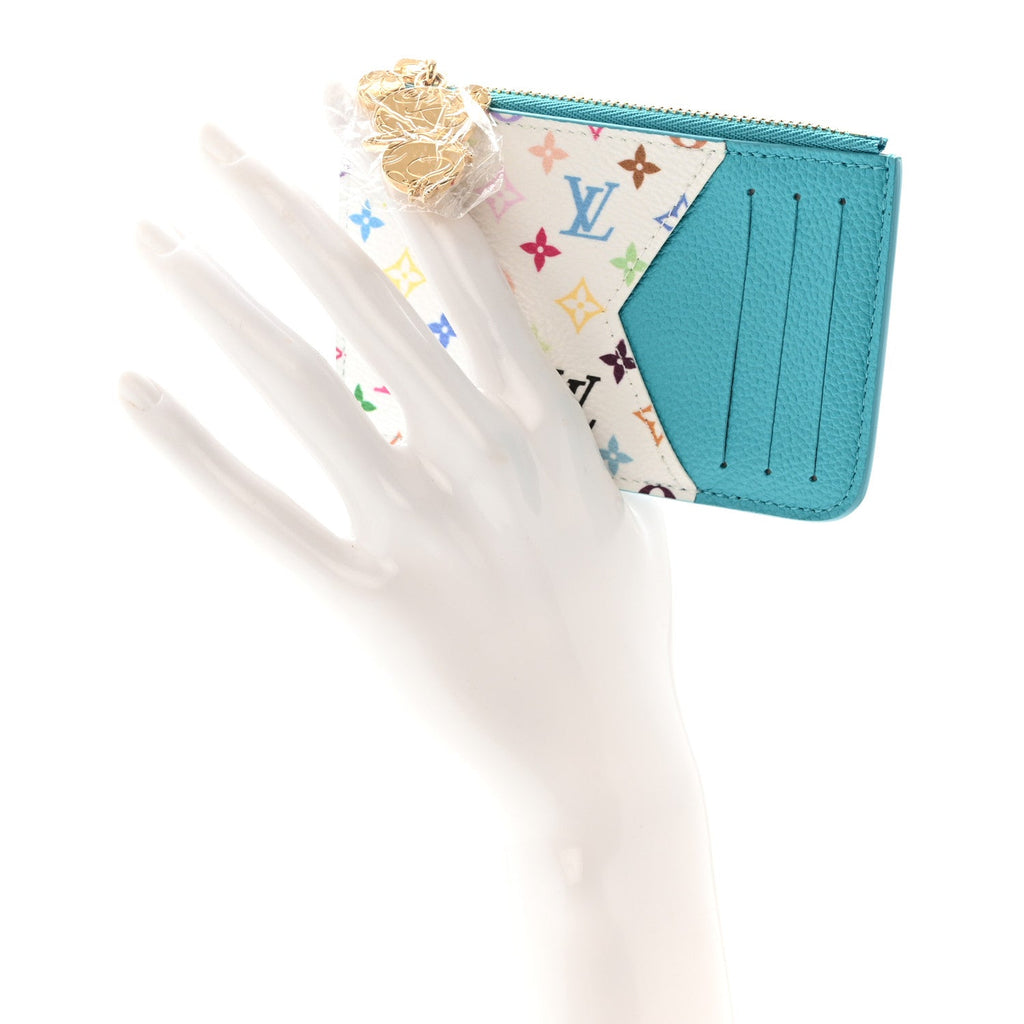 LV X TM Monogram Romy Card Holder Kabira Blue