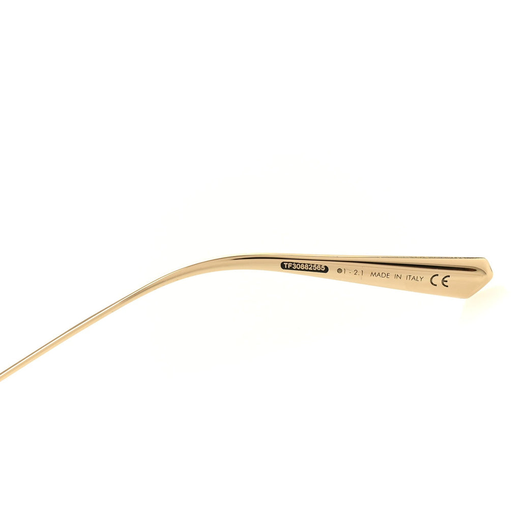 Metal MissDior B1U Butterfly Sunglasses Gold