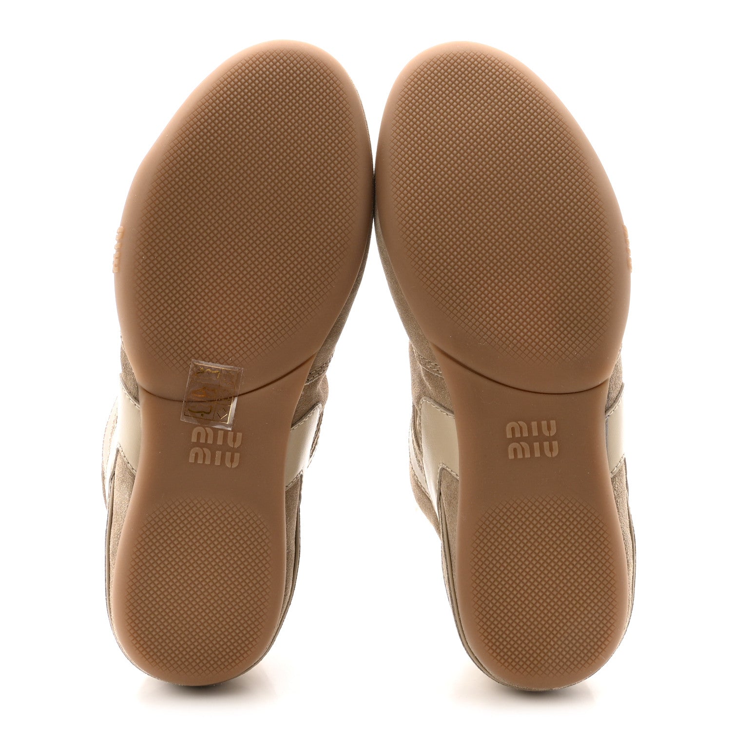 Suede Shearling Gymnasium Sneakers 39.5 Deserto