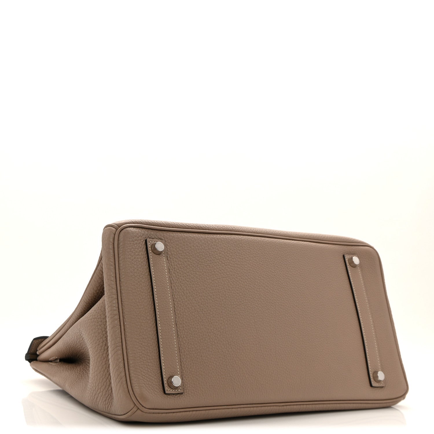 Togo Horseshoe Birkin 35 Gris Tourterelle Etoupe