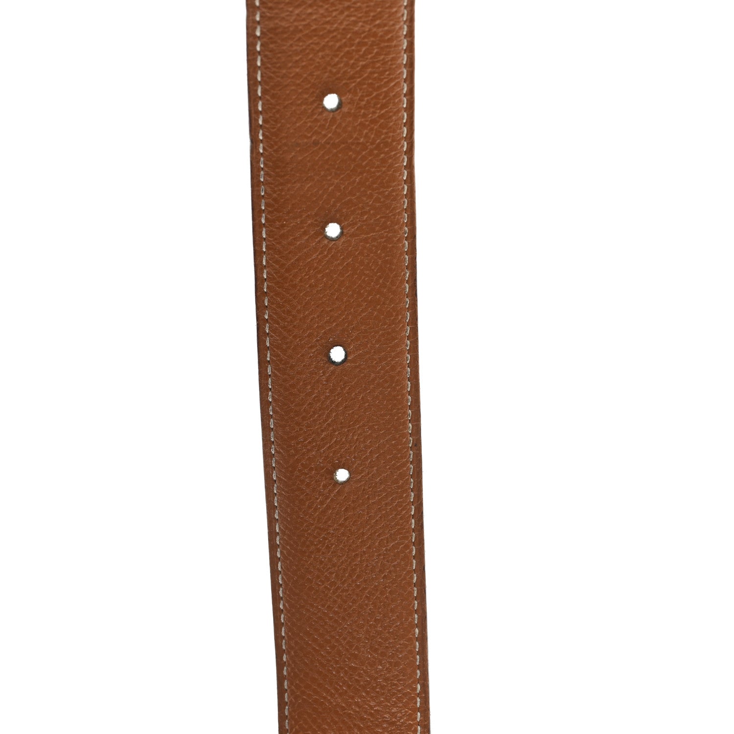 Box Courchevel 32mm H Belt 80 32 Black Gold