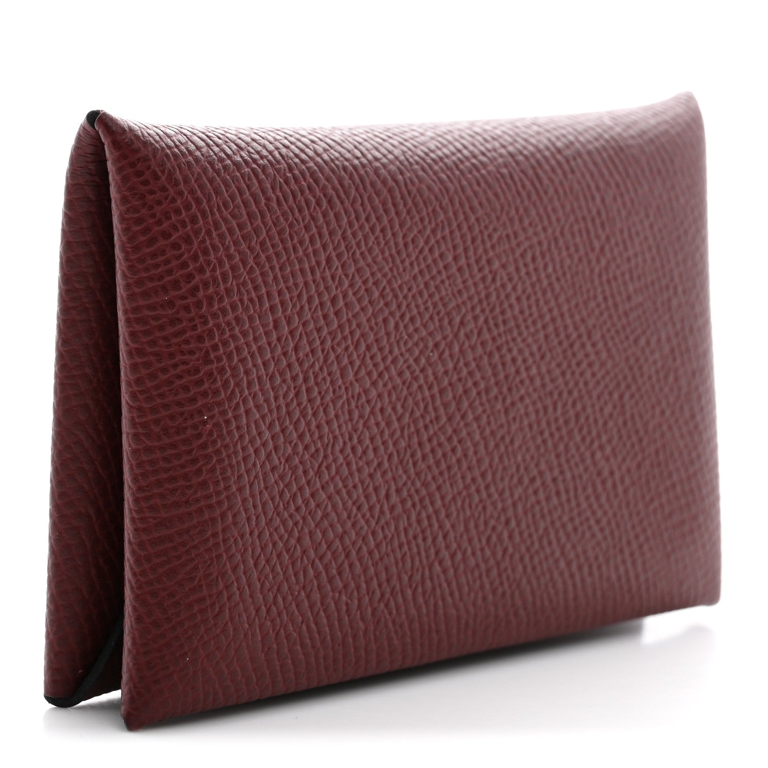Epsom Calvi Card Case Rouge H