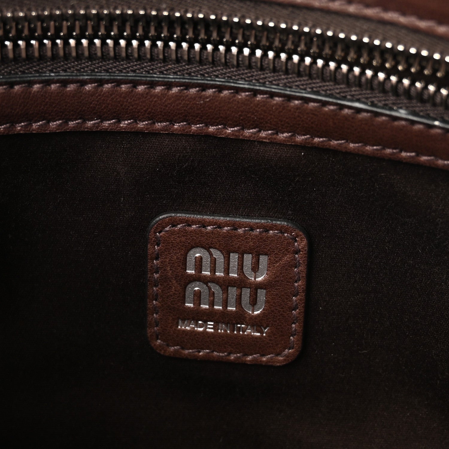 Nappa Utilitaire Shopping Tote Dark Brown