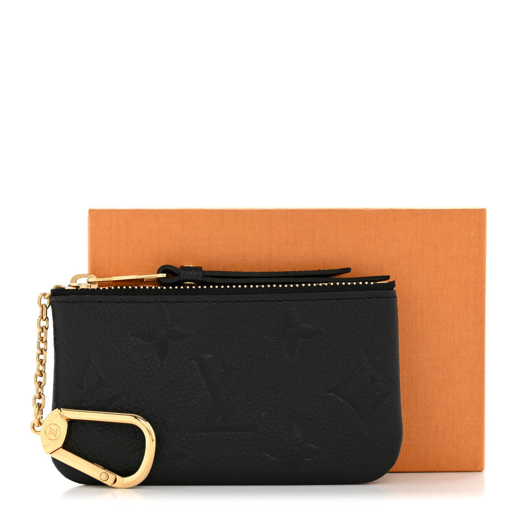 Empreinte Monogram Giant Key Pouch Black