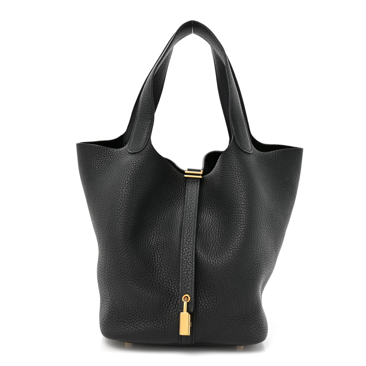 Taurillon Clemence Picotin Lock 22 MM Black