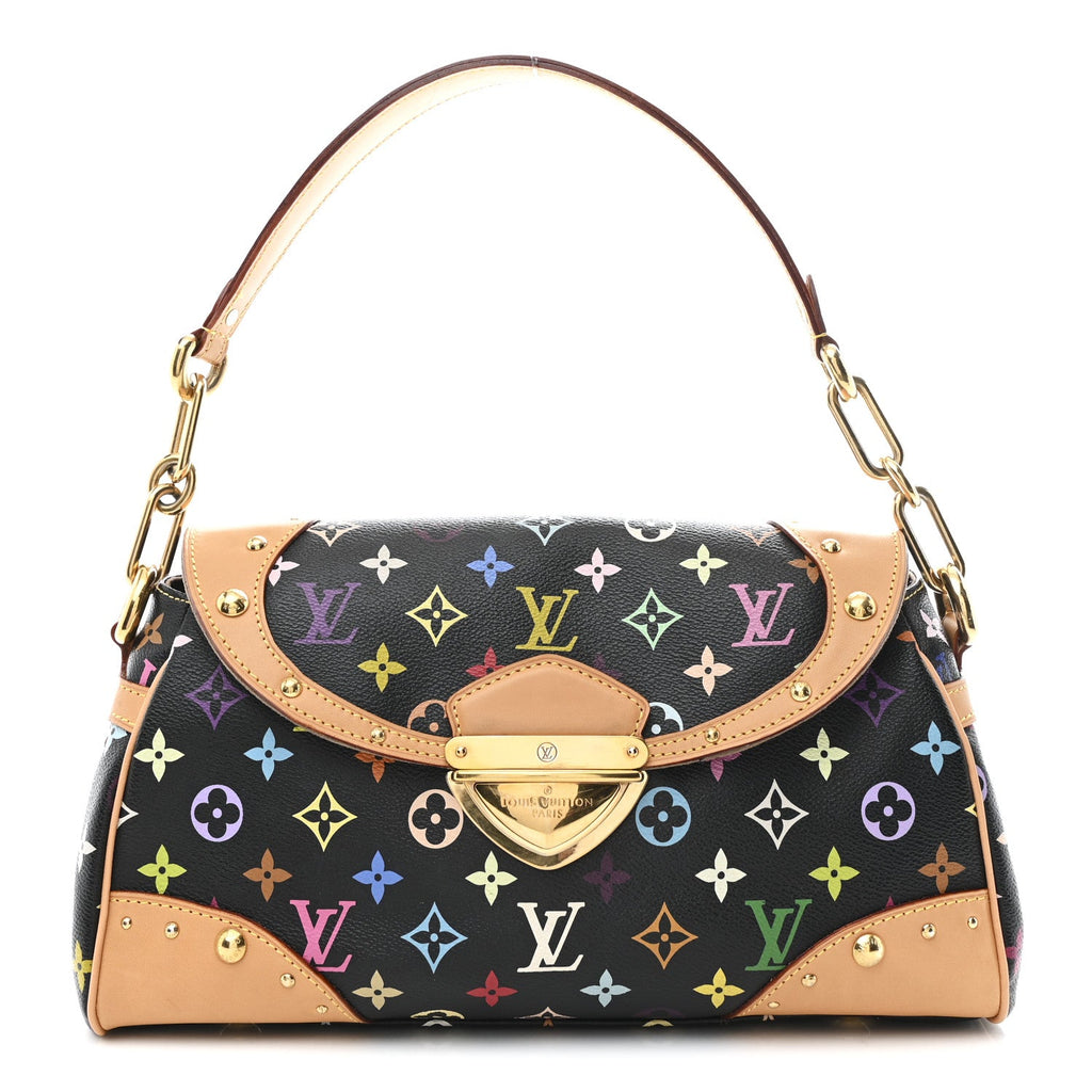 Monogram Multicolor Beverly MM Black