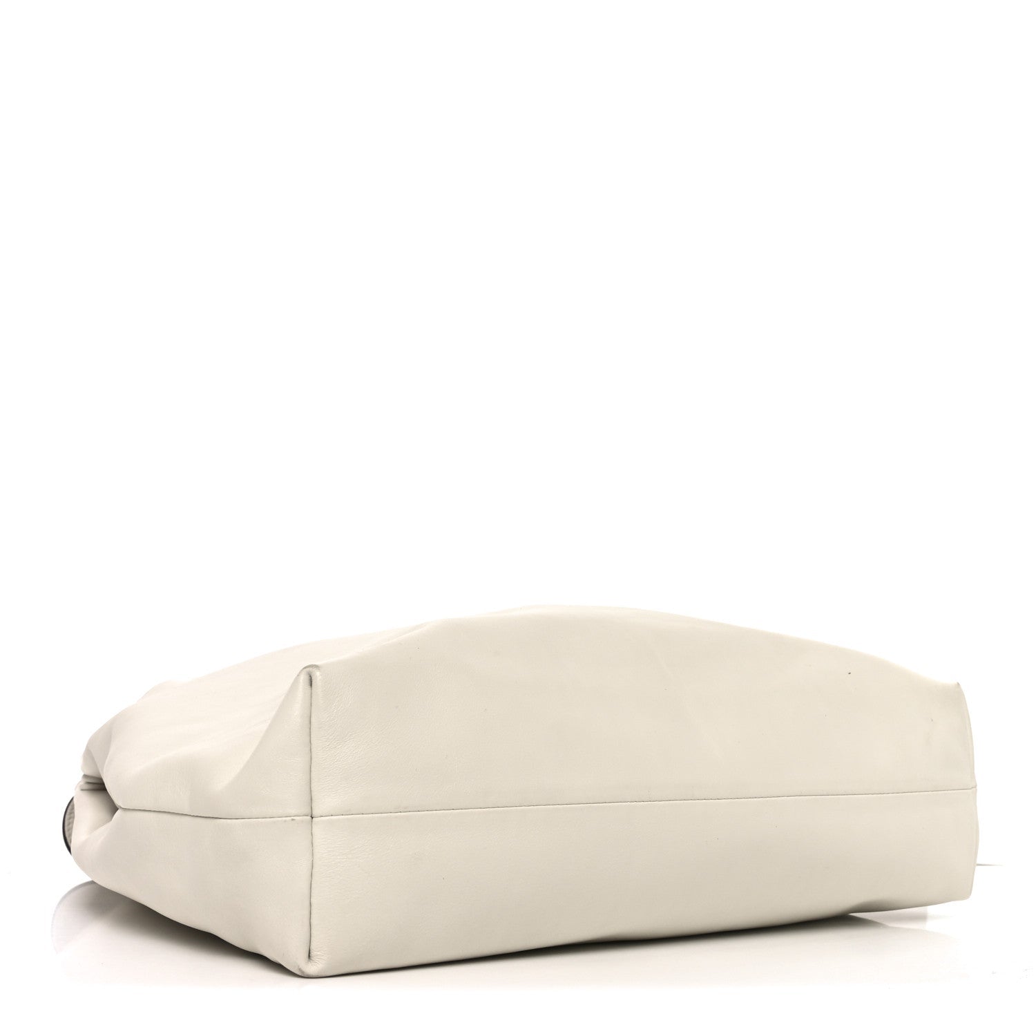 Soft Calf Hobo Bag White