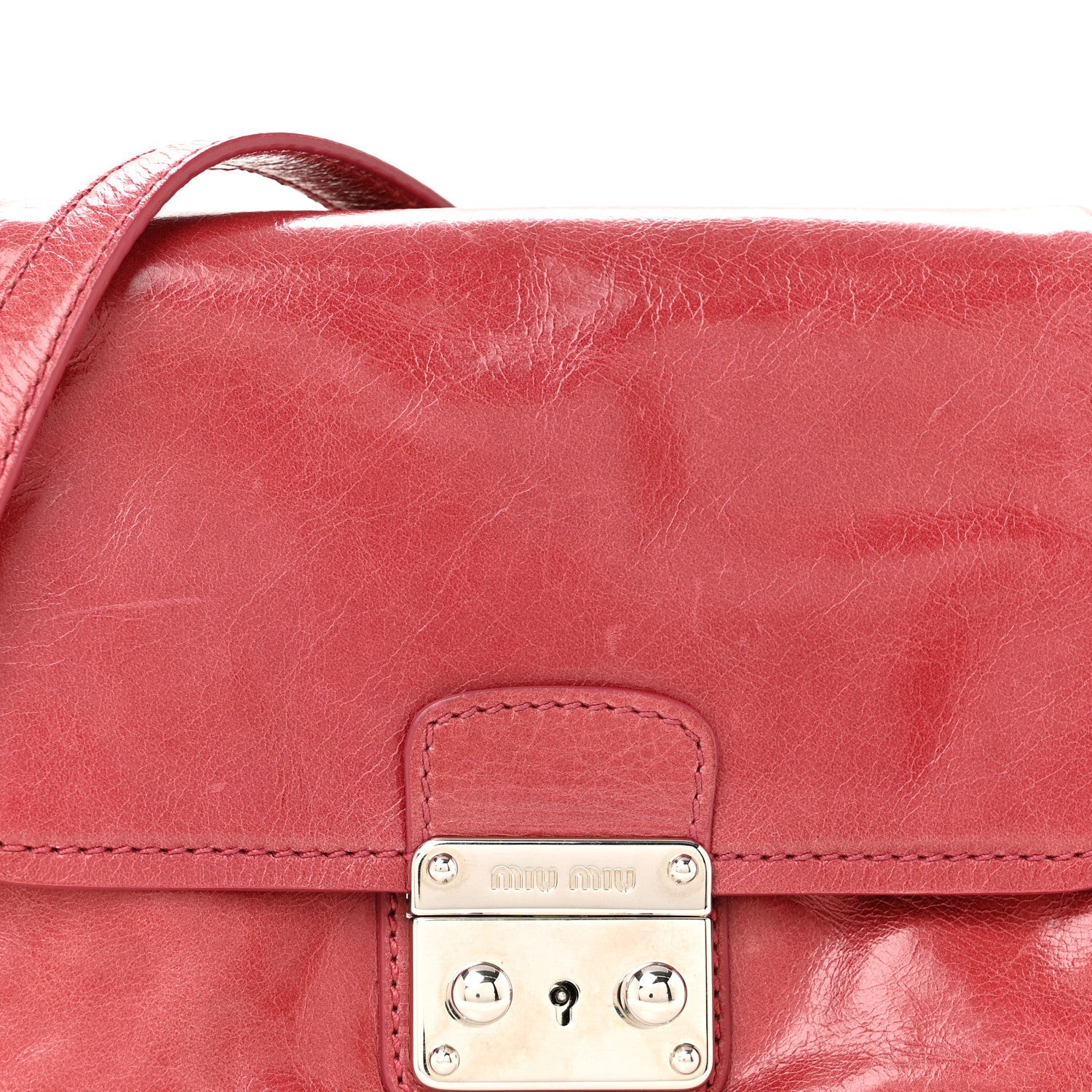 Vitello Shine Crossbody Bruyere