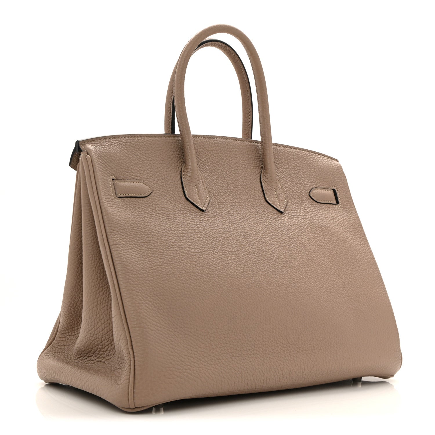 Togo Horseshoe Birkin 35 Gris Tourterelle Etoupe