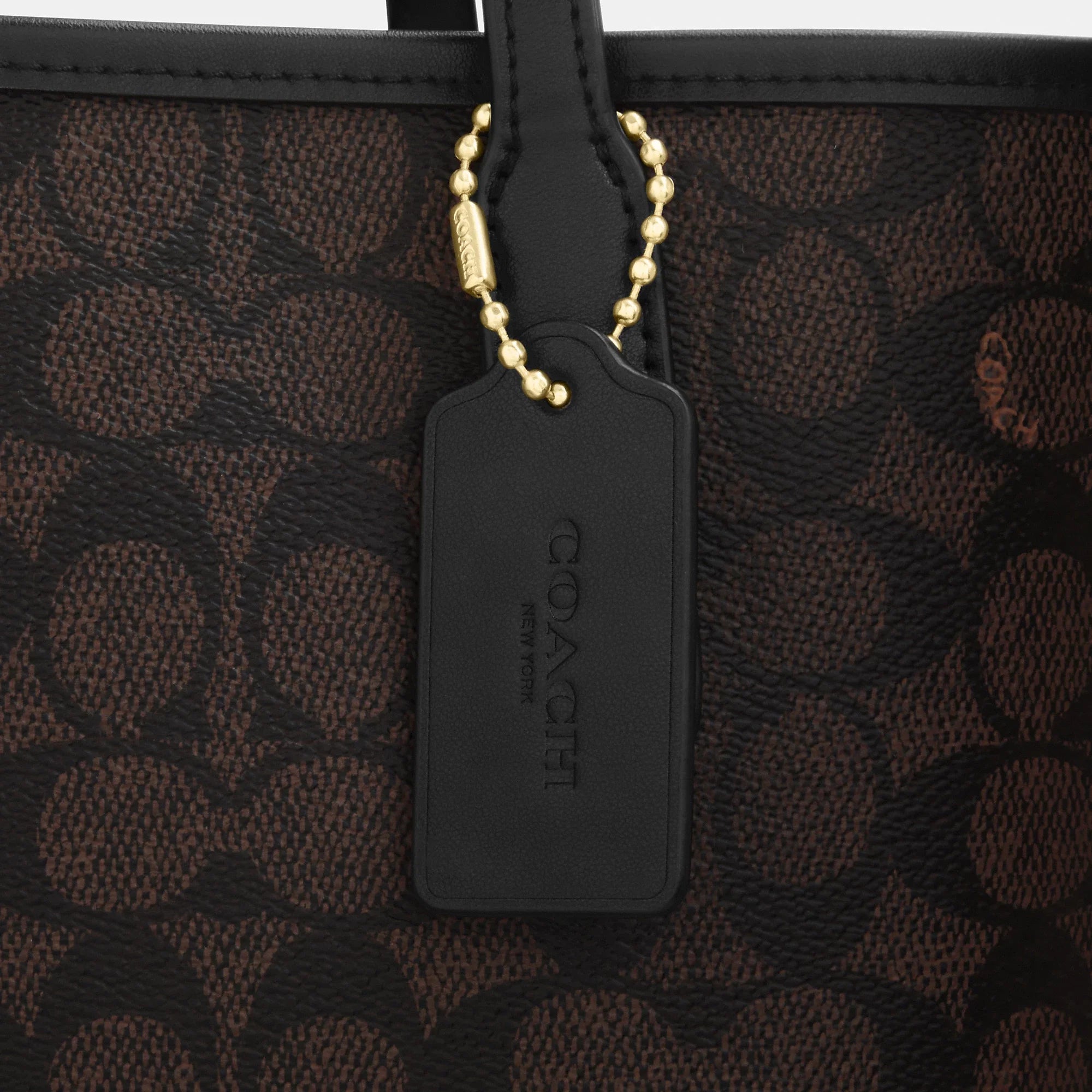 Coach Outlet City Tote Bag In Signature Canvas