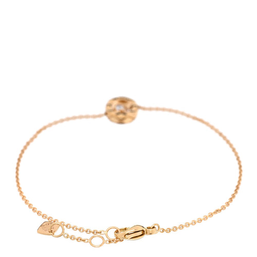 18K Yellow Gold Diamond Coco Crush Station Bracelet