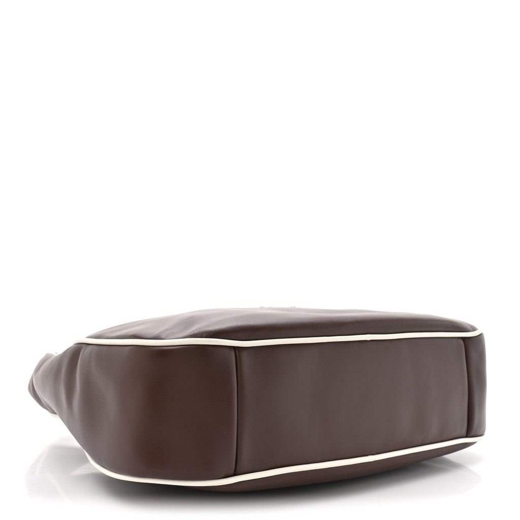 Calfskin Softy Piping Wander Hobo Radica