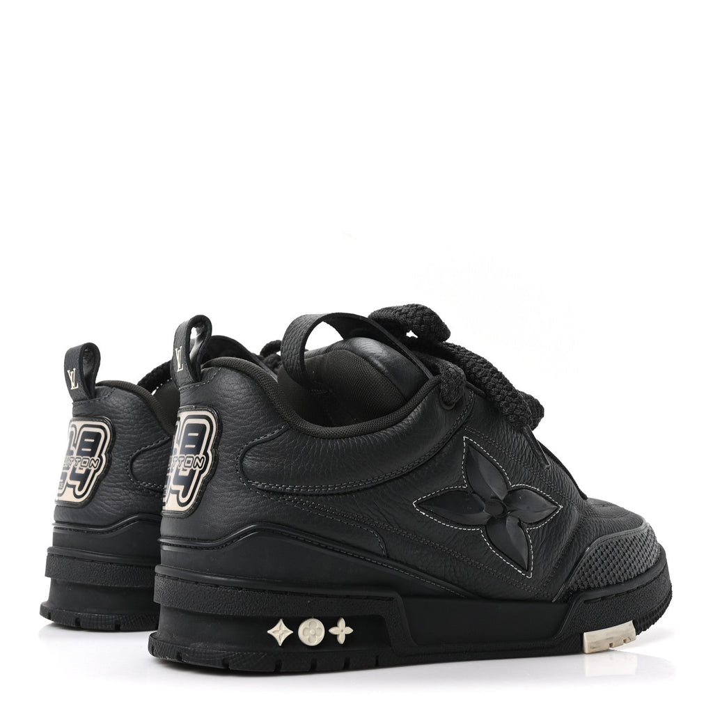 Mens LV Skate Sneakers 7.5 Black