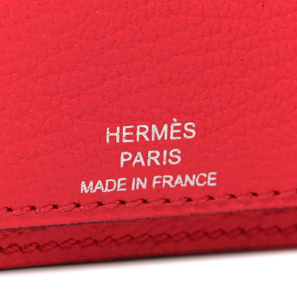 Chevre Mysore Evelyne Long Wallet Bougainvillea