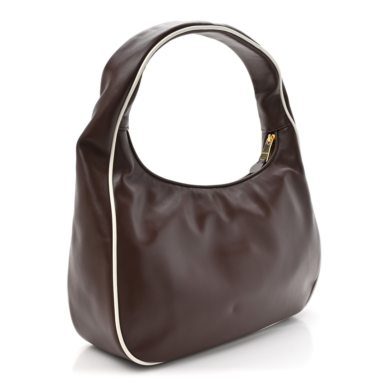 Calfskin Softy Piping Wander Hobo Radica