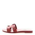 Box Calfskin Oran Sandals 38.5 Rouge Tomette