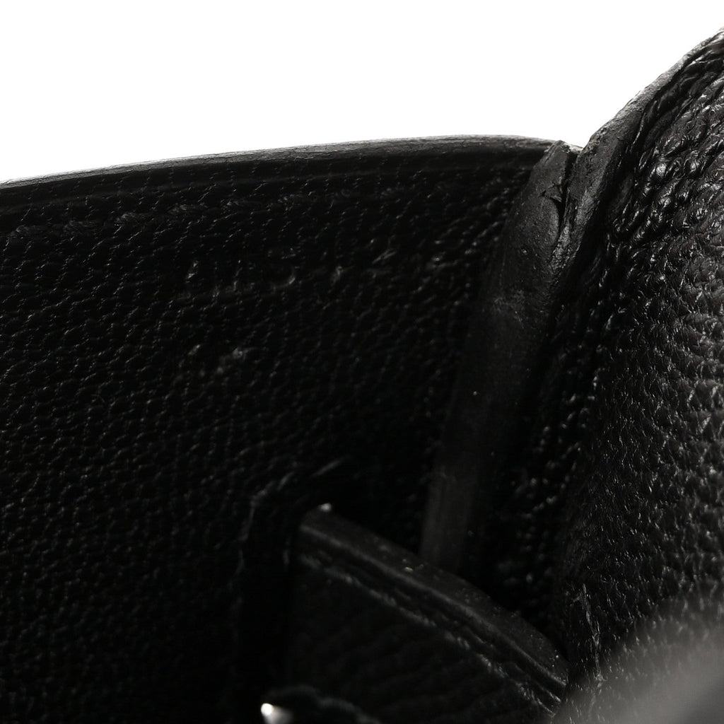 Epsom Birkin 30 Black