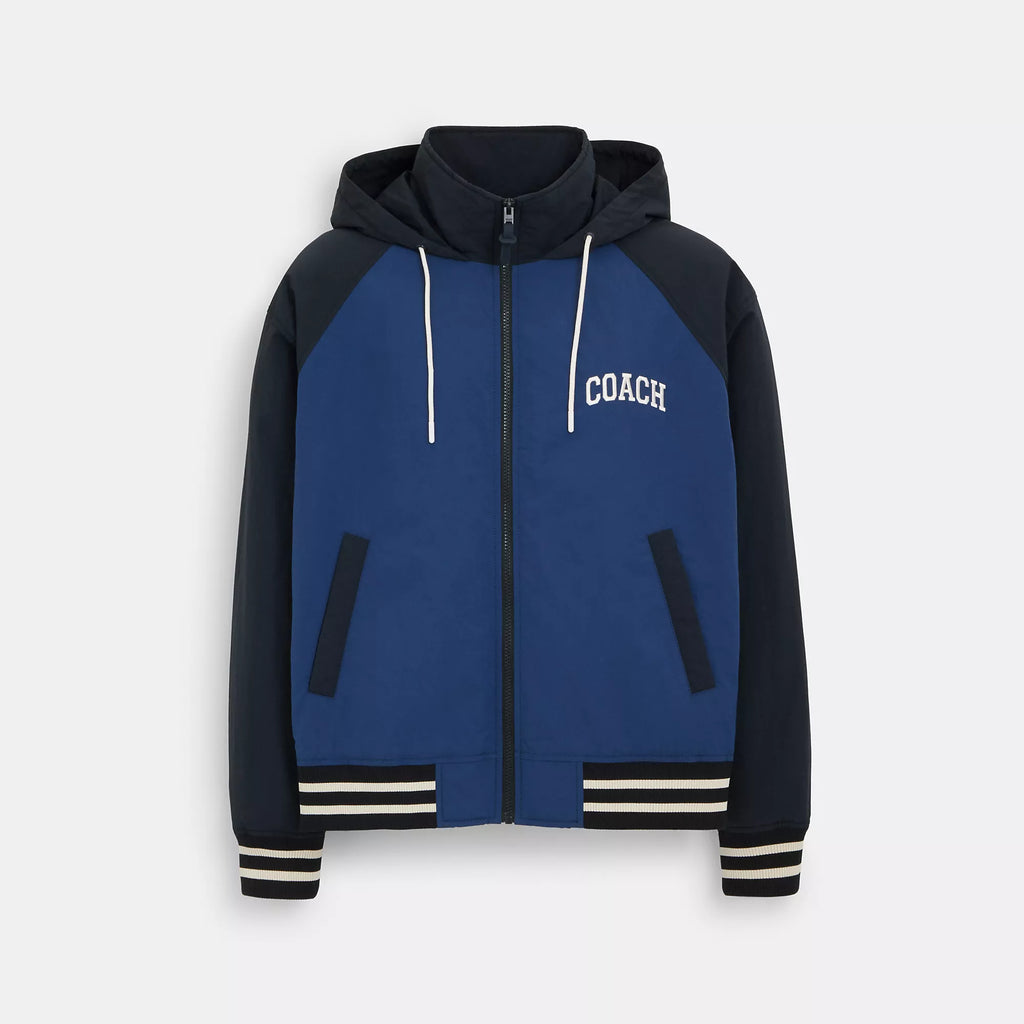 Coach Outlet Stadium Jacket In Recycled Polyamide