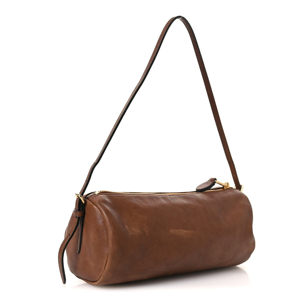 Nappa Aviator Mini Pouch Rovere