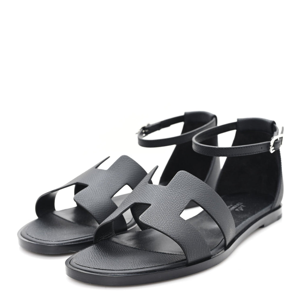 Epsom Santorini Sandals 38 Black