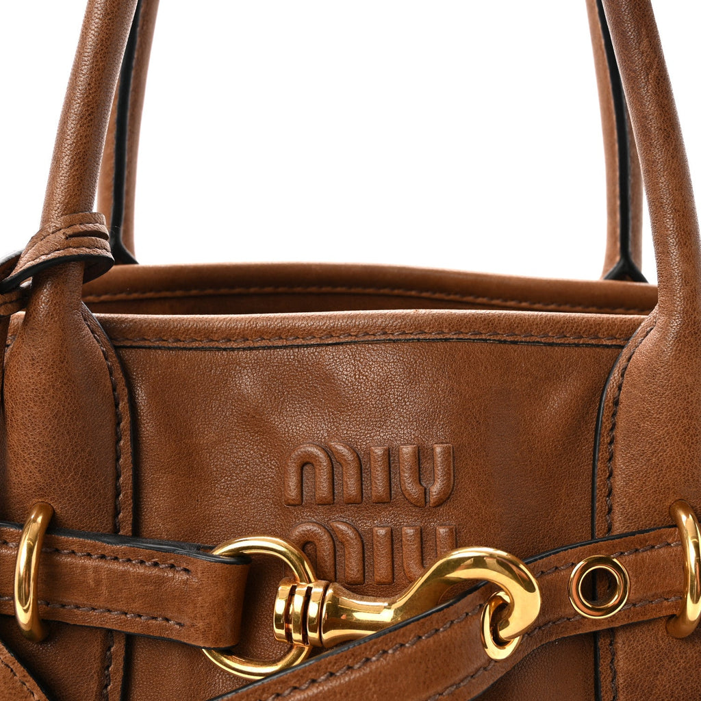 Nappa Aviator Medium Aventure Bag Rovere