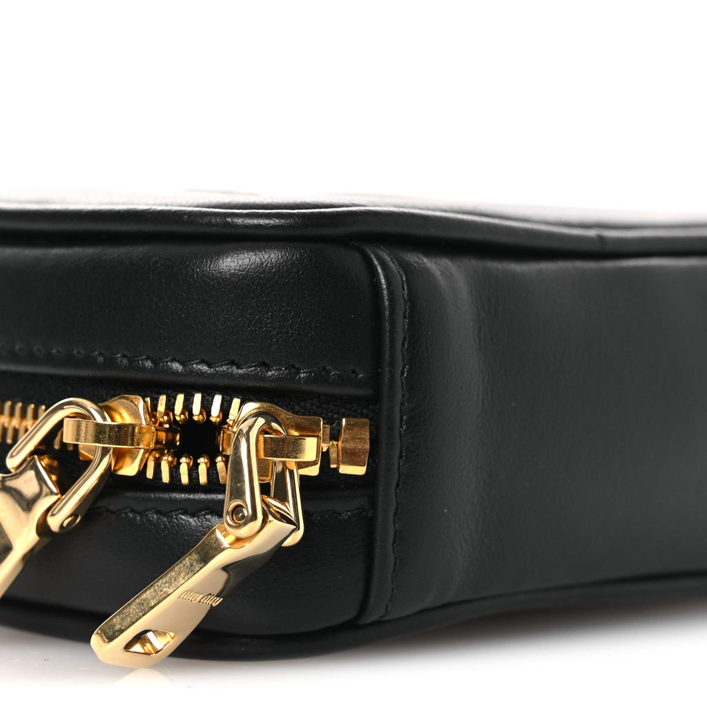 Nappa Micro Bag Black