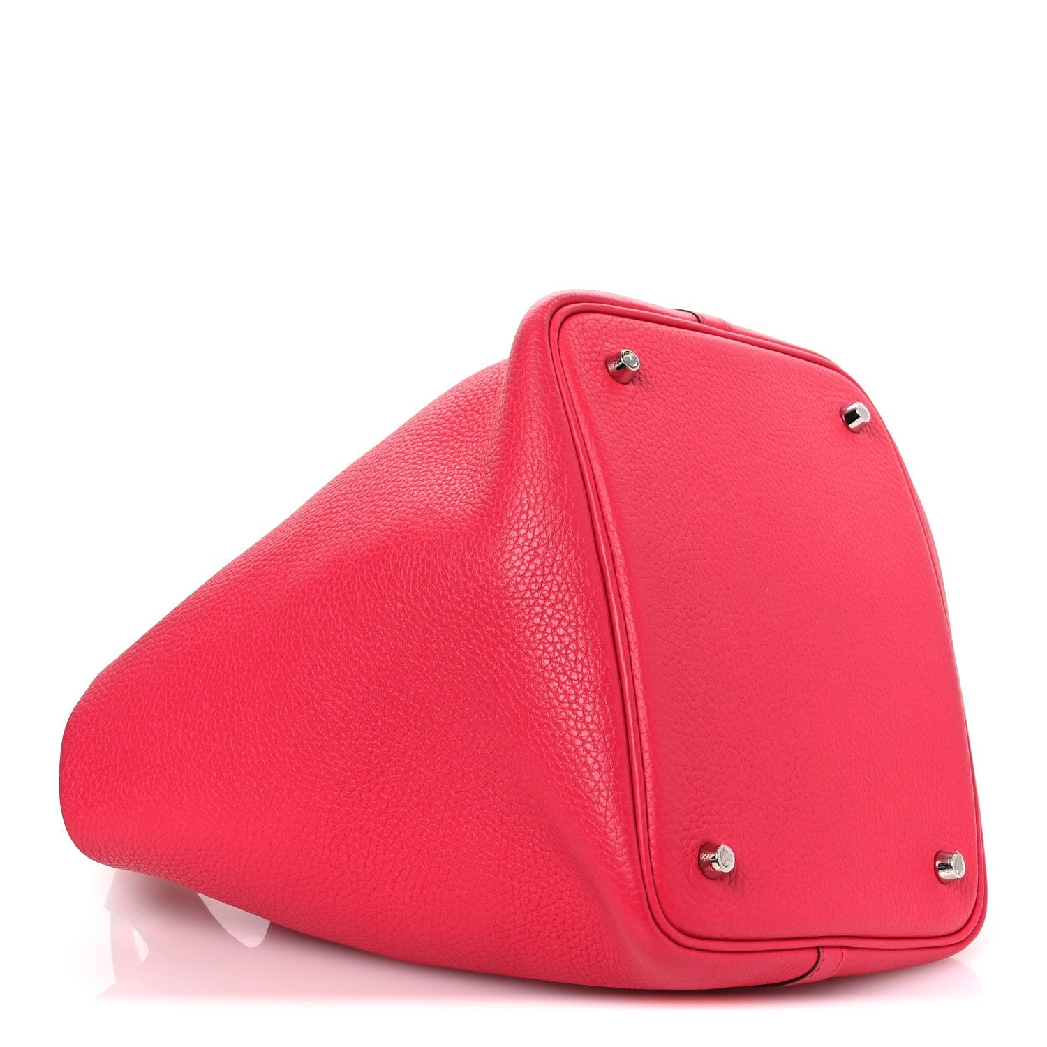 Taurillon Clemence Picotin Lock 22 MM Rose Extreme