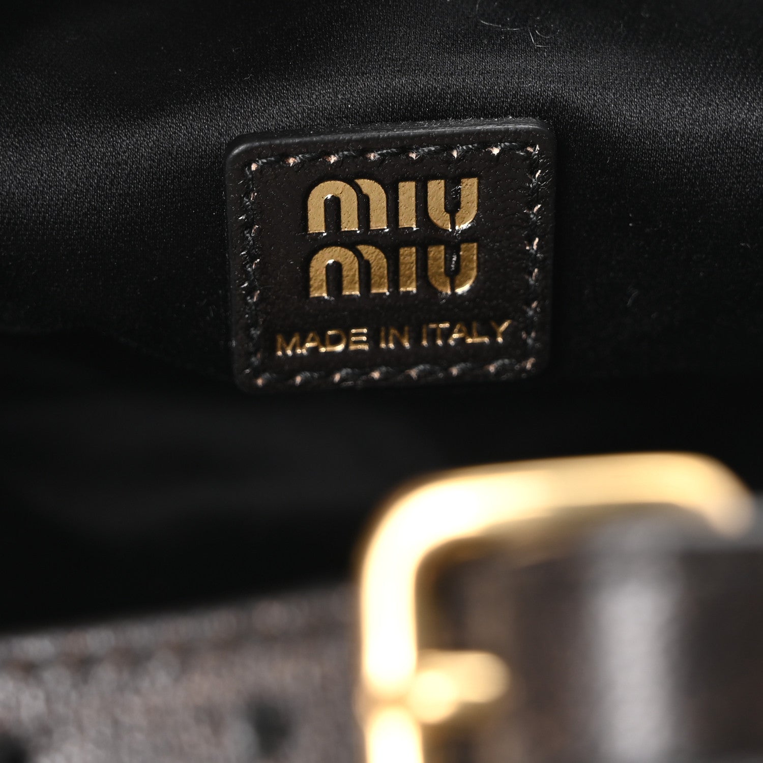 Nappa Matelasse Pouch Sabbia Caffe