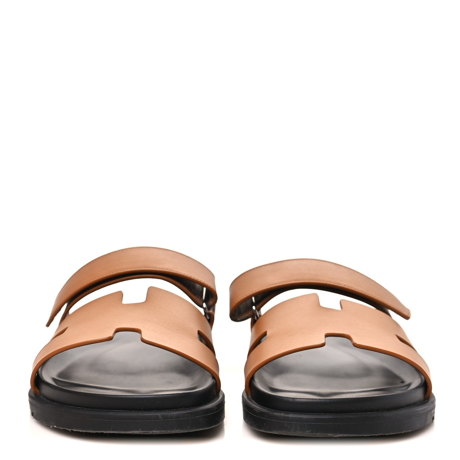 Calfskin Womens Chypre Sandals 40 Naturel