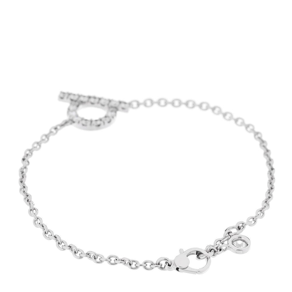 18K White Gold Diamond Finesse Bracelet SH