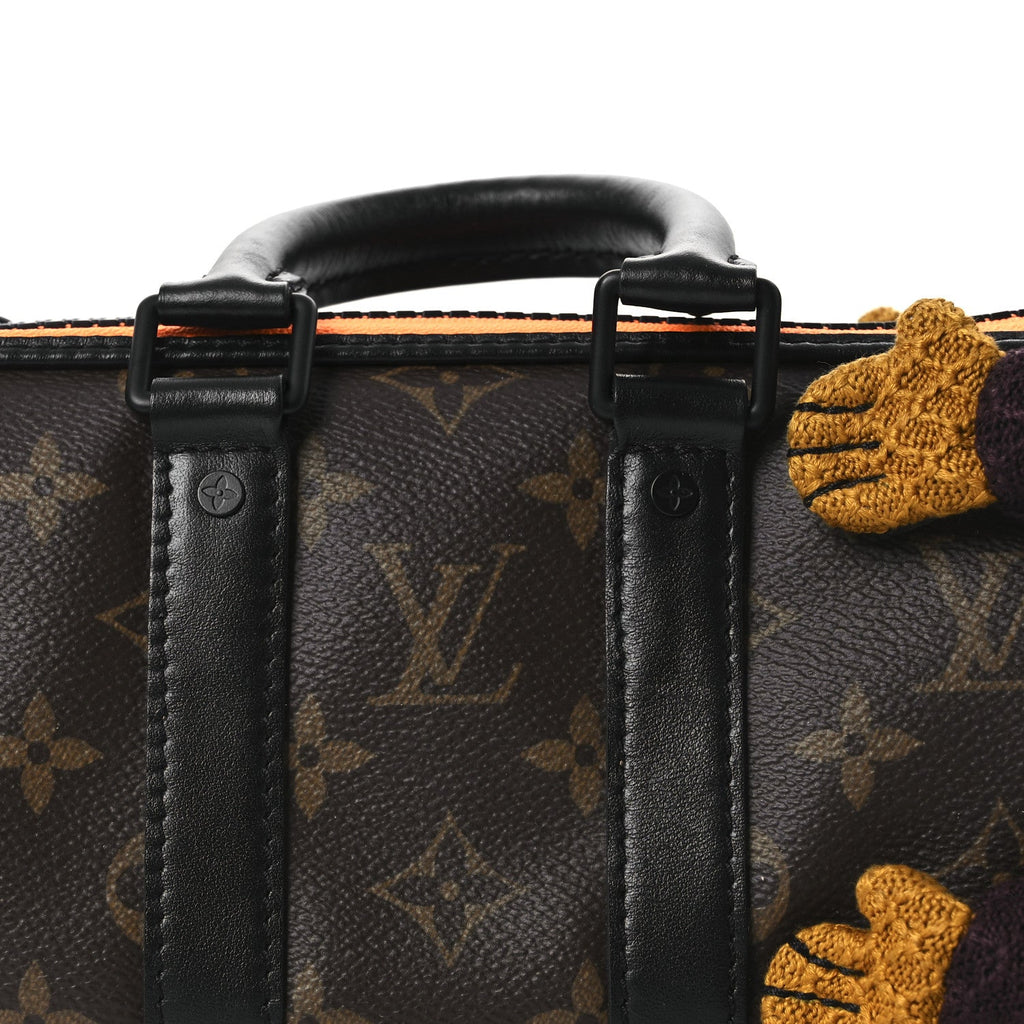 Monogram Monkey Puppet LV Friends Keepall XS