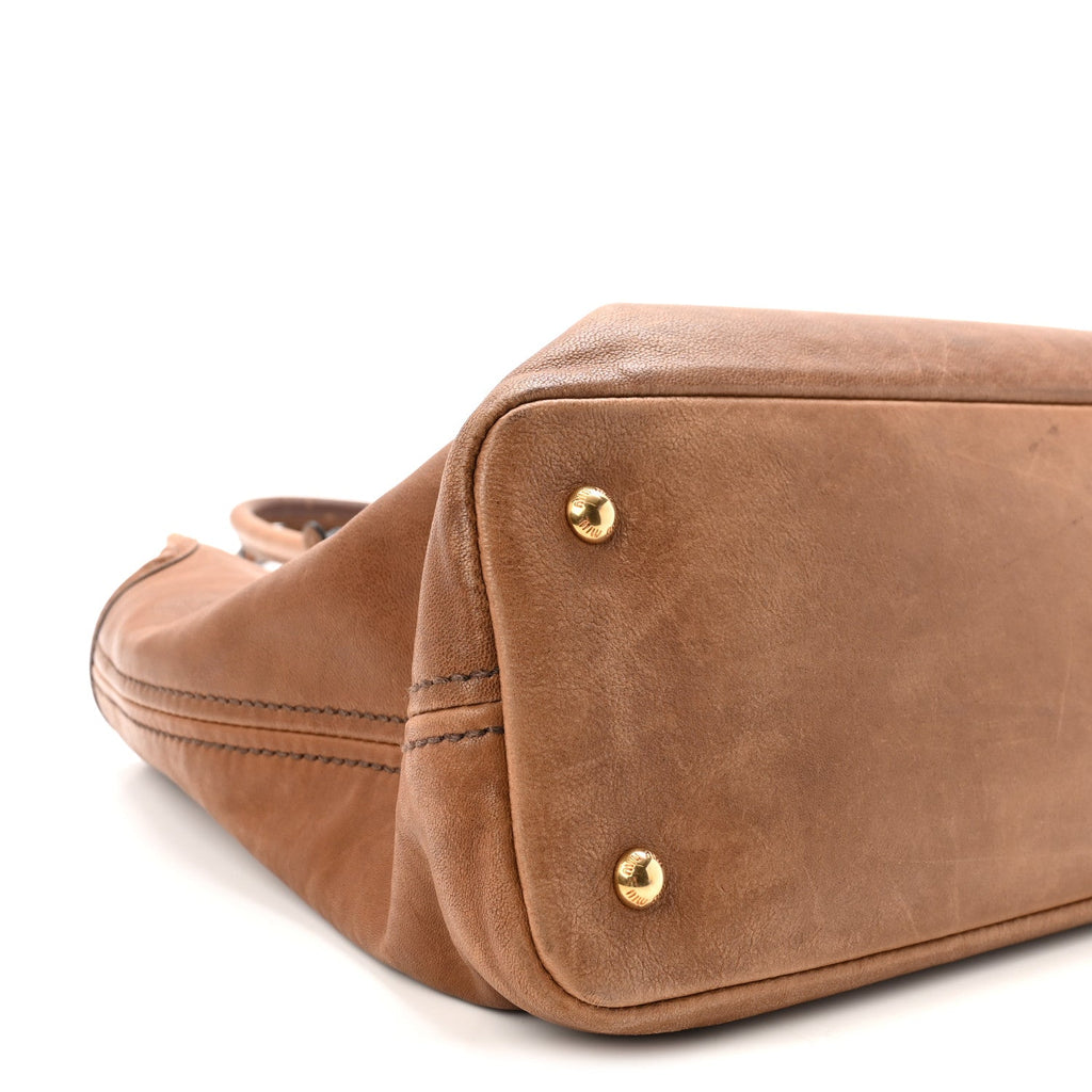 Nappa Aviator Medium Aventure Bag Rovere
