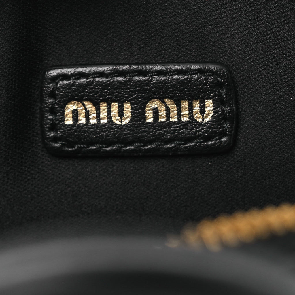 Nappa Micro Bag Black
