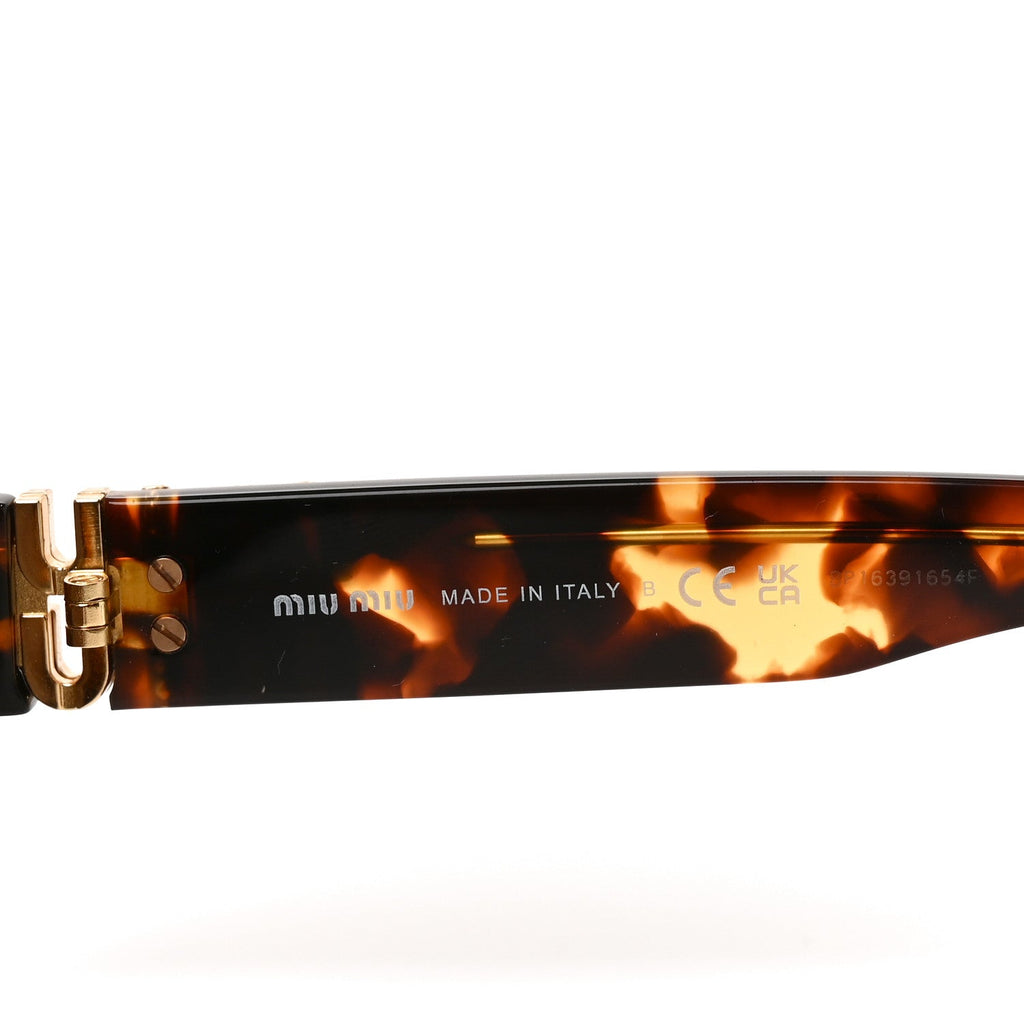 Acetate Glimpse Cat Eye Sunglasses SMU 07Z Tortoise