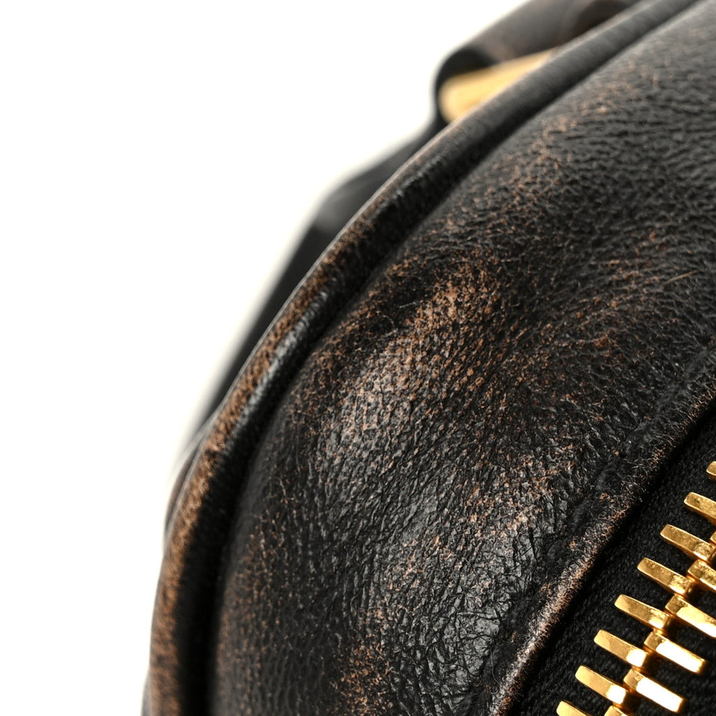Nappa Matelasse Arcadie Top Handle Bag Sabbia Caffe