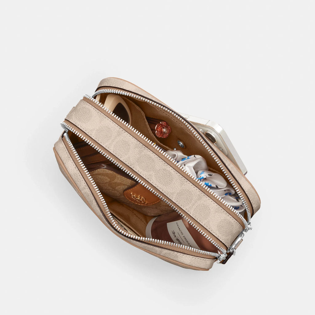 Coach Outlet Carey Crossbody Bag In Signature Canvas
