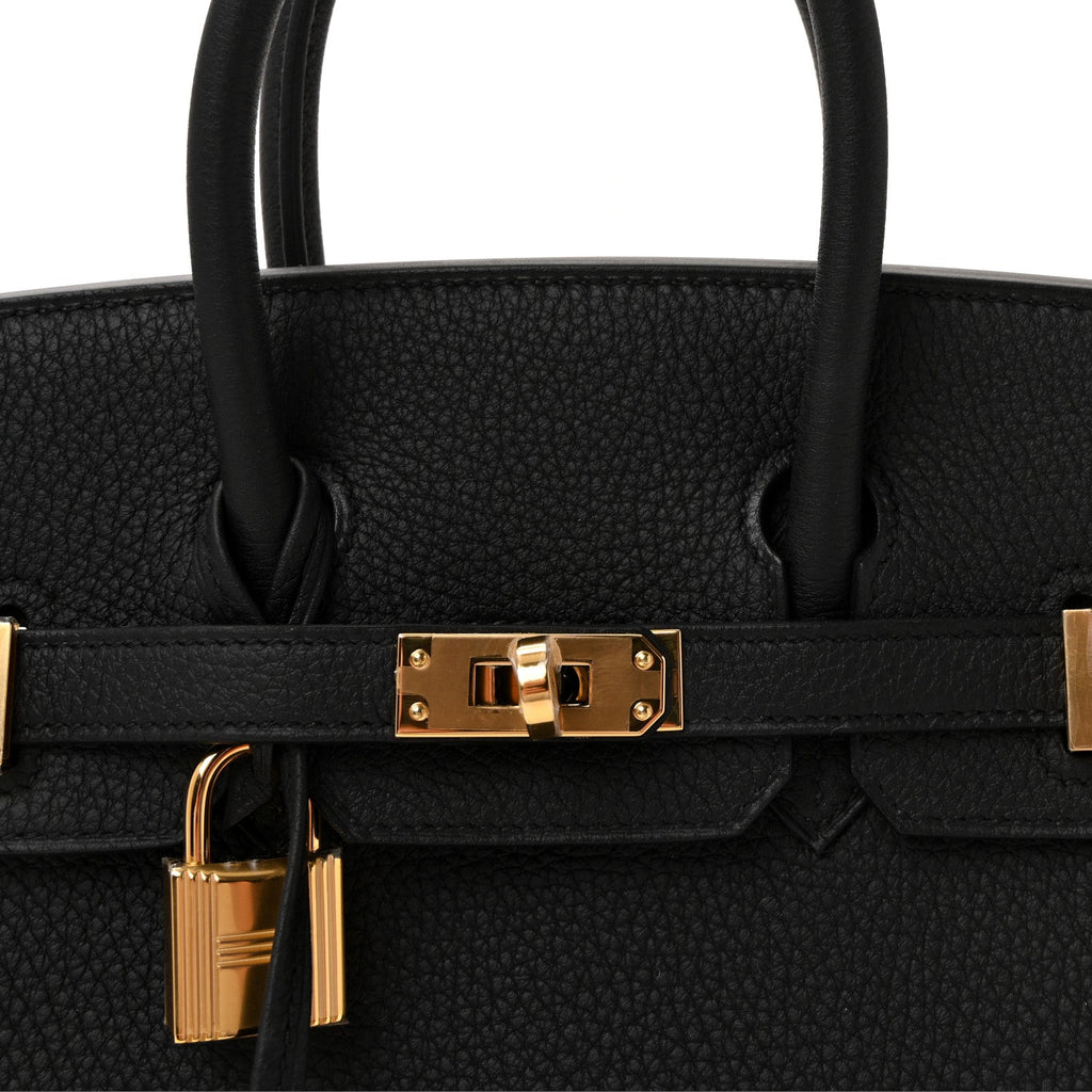 Togo Birkin 25 Black