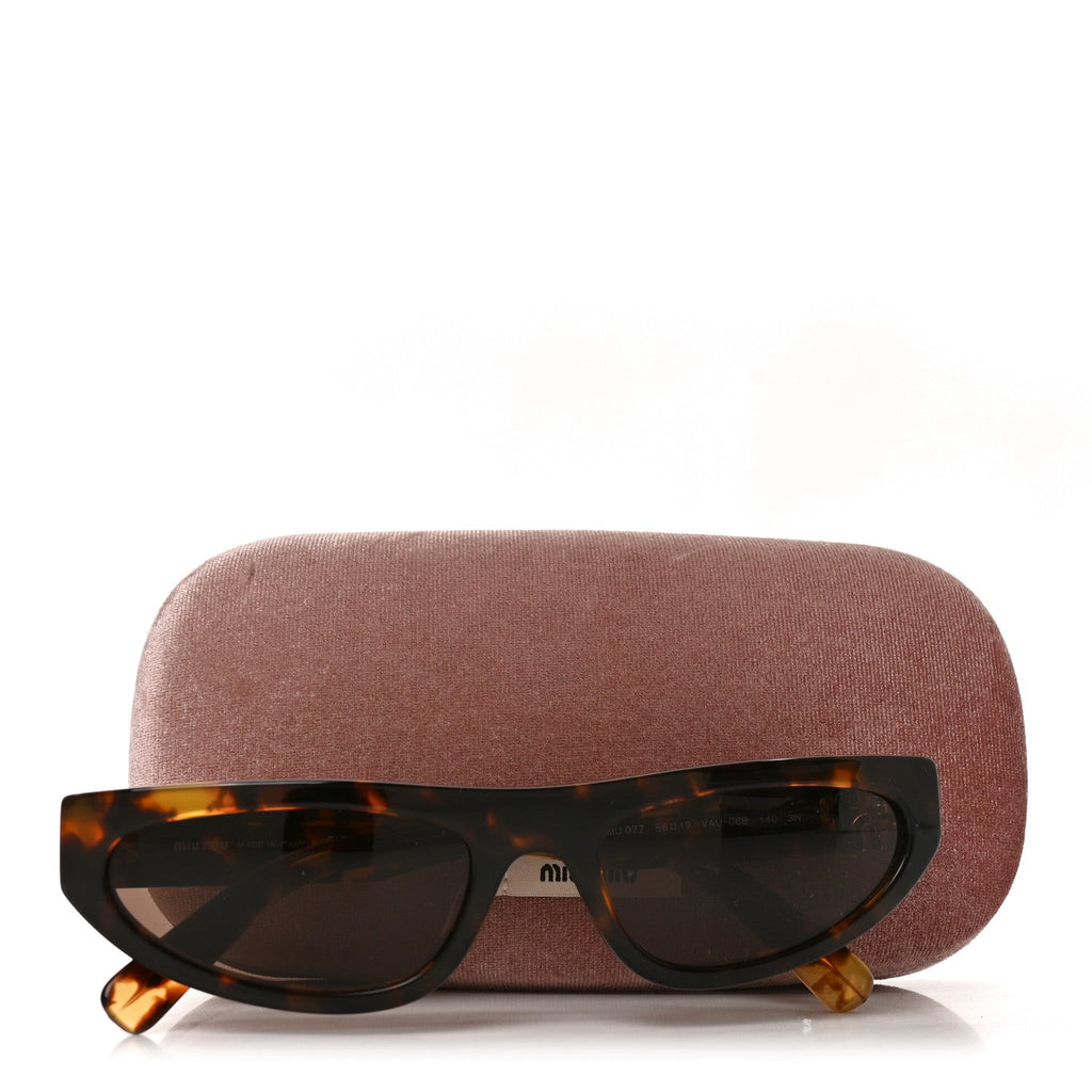Acetate Glimpse Cat Eye Sunglasses SMU 07Z Tortoise